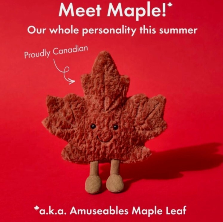 JELLYCAT  加拿大限定🍁楓葉 Amuseables Maple Leaf