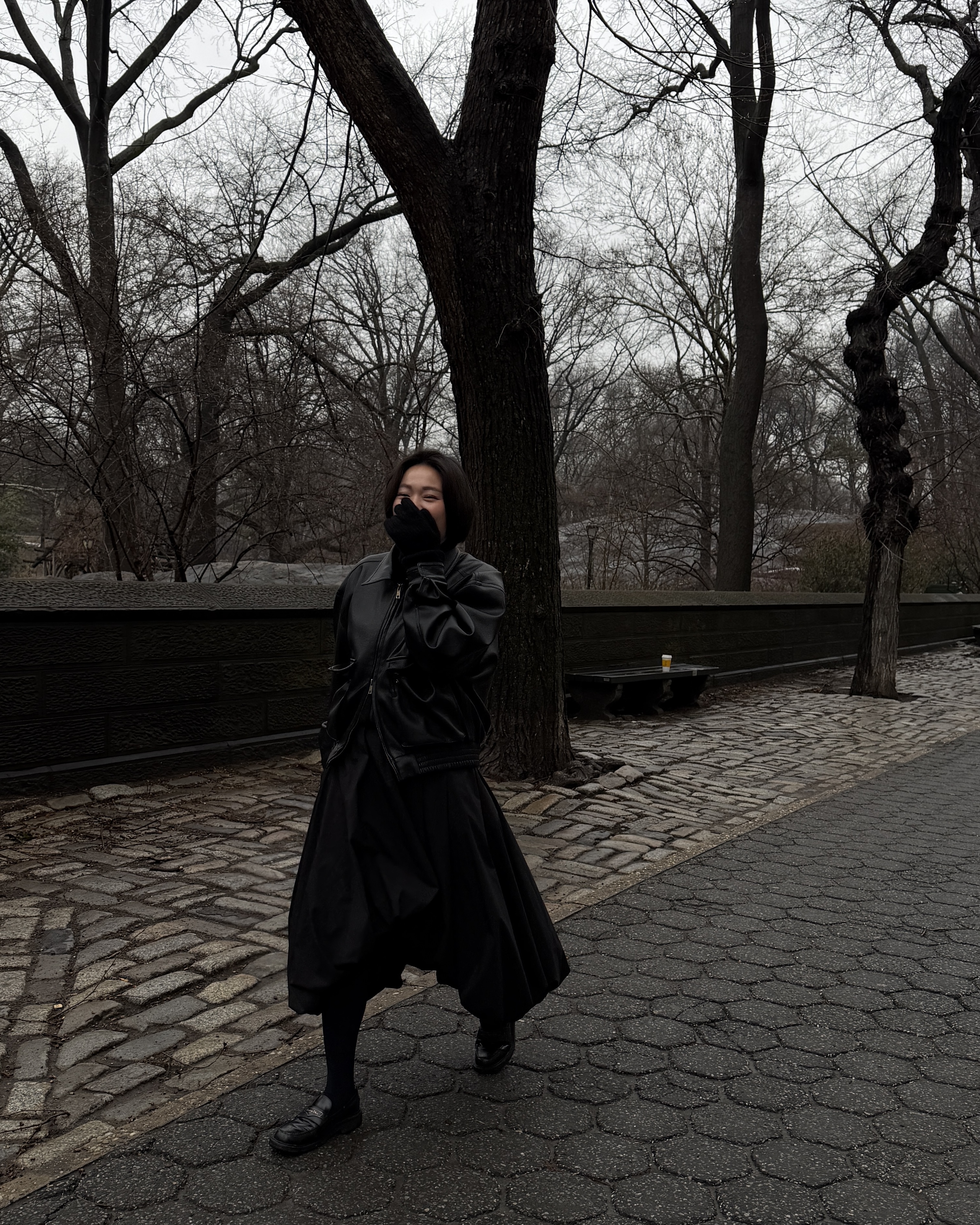 PDD Collection Nylon puffy skirt