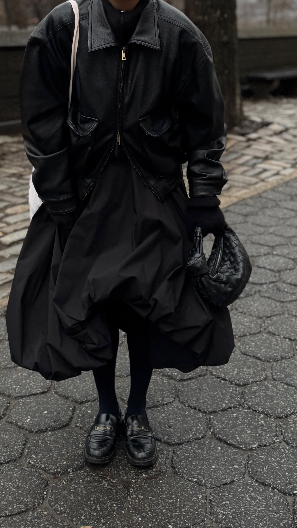 PDD Collection Nylon puffy skirt