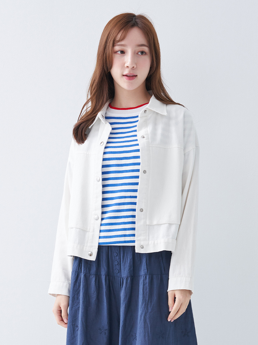 薄款水洗棉工裝休閒夾克