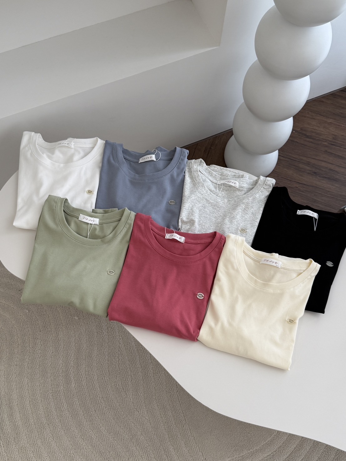 法朵Fado shop｜Daily小標百搭短T 0215045 六色