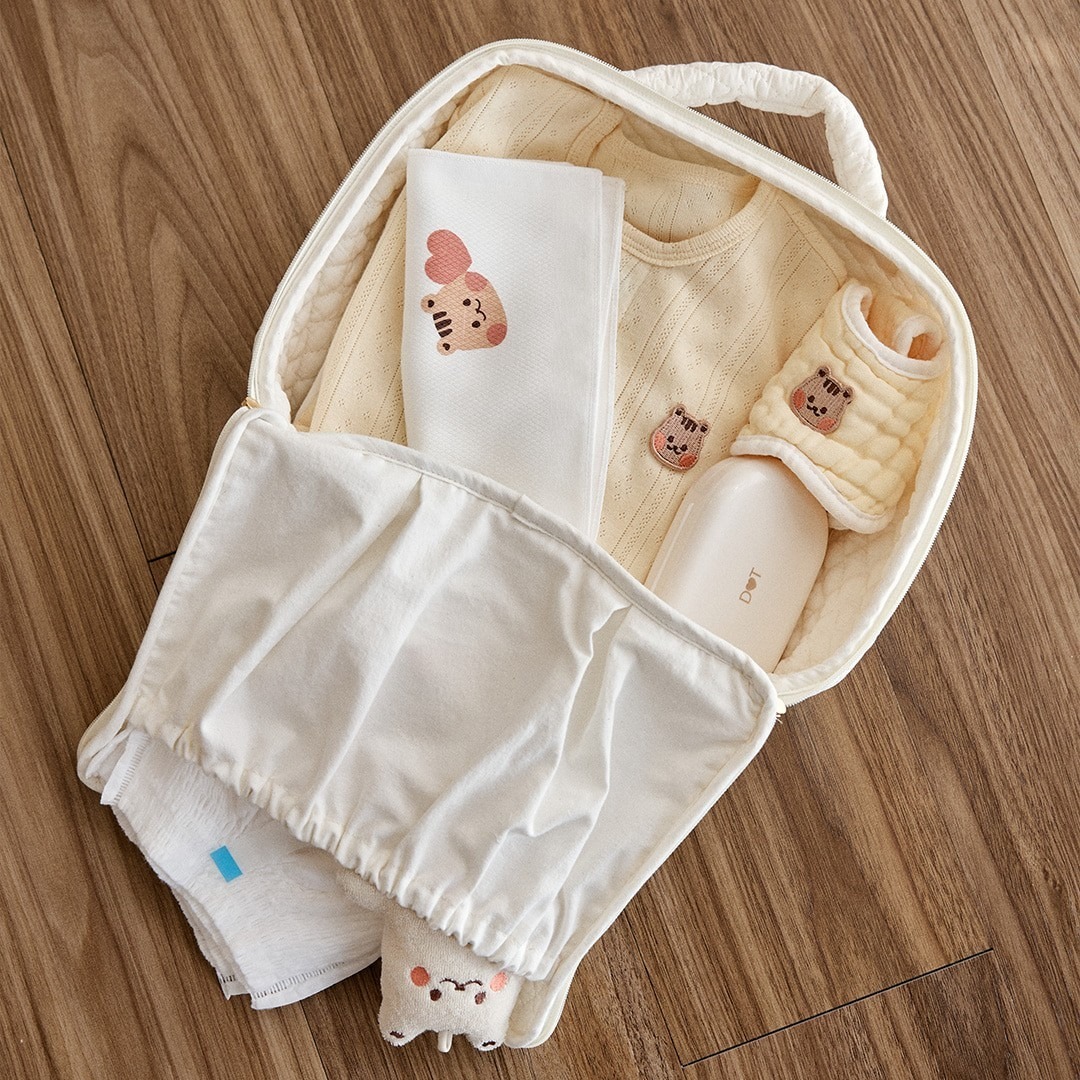 26S/S🌸DTD金心點綴100支鑽石絎縫系列-方形收納旅行包(S/M)