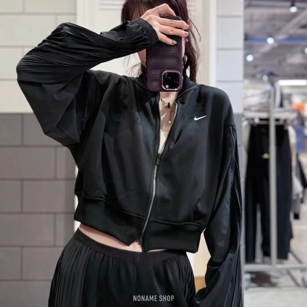 NIKE Sportswear 百褶 寬鬆 運動 外套 (女款)