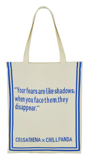 C45 Crisathena Crisathena Love Chill Panda手提袋 - 米色 BEIGE