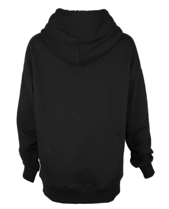 C48 Crisathena Crisathena Paris 連帽圍衣 - 黑色 BLACK