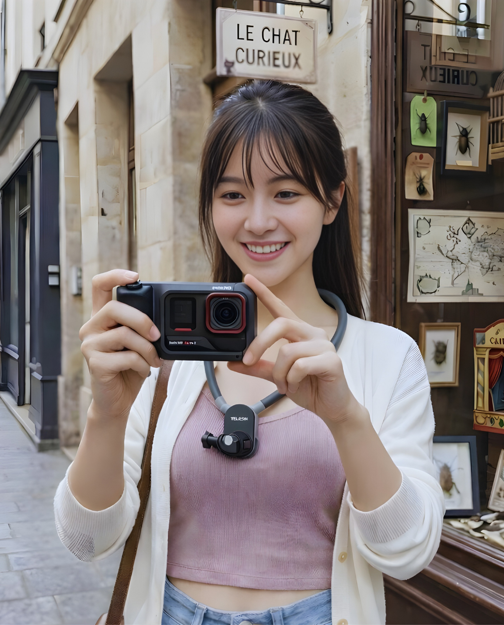 [春夏限定] Insta360 Ace Pro 2 春日旅拍套裝｜旅行街拍 POV 輕裝組 單次租借（需預約排單）