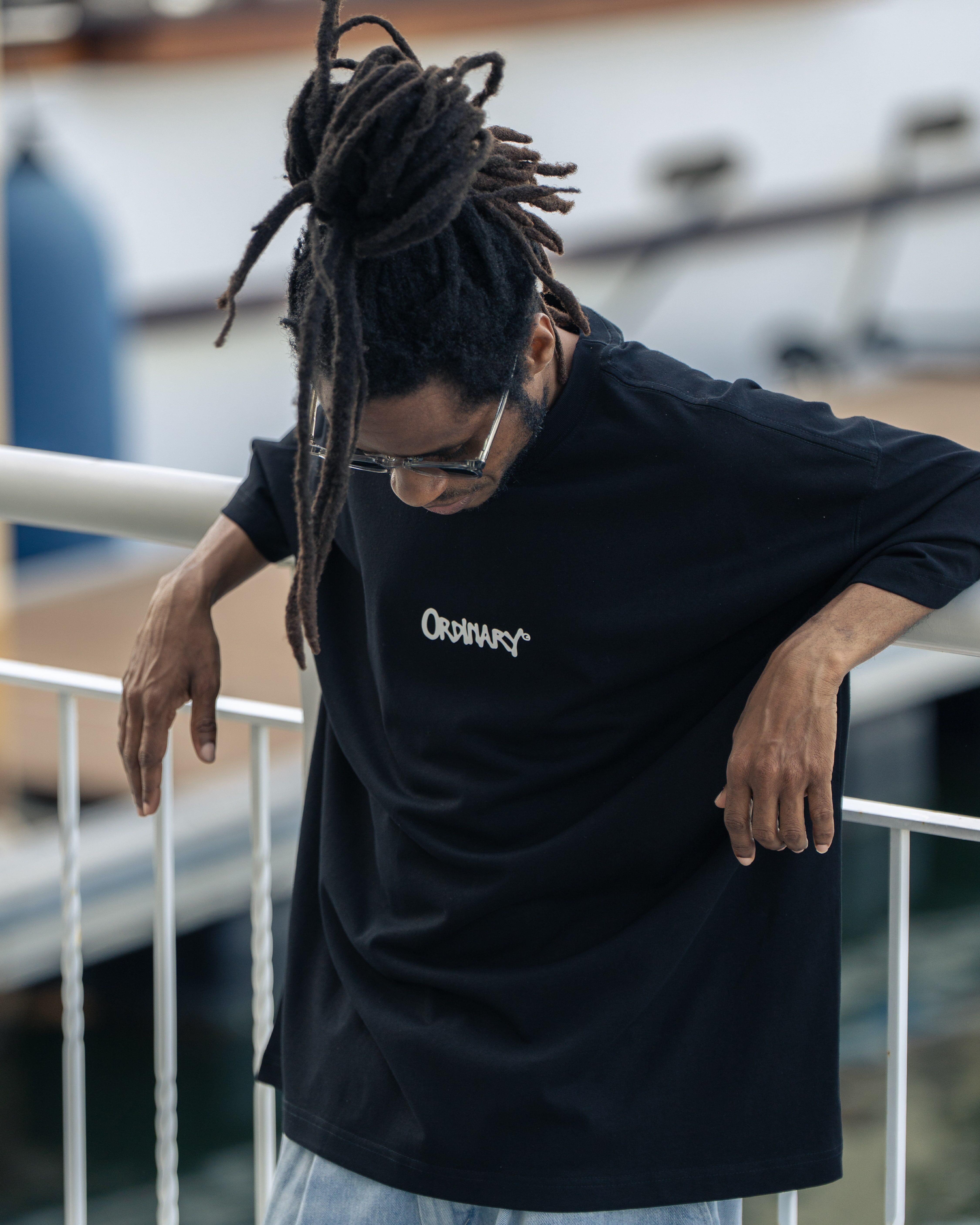 【車庫服飾】ORDINARY LOGO BASIC TEE