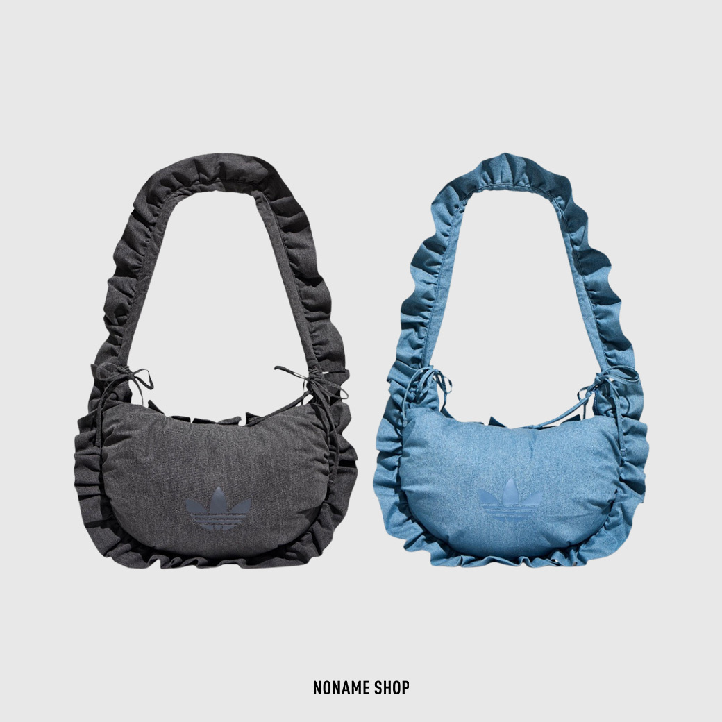 ADIDAS Originals RUFFLE 荷葉邊 斜背包 皺摺包 兩色