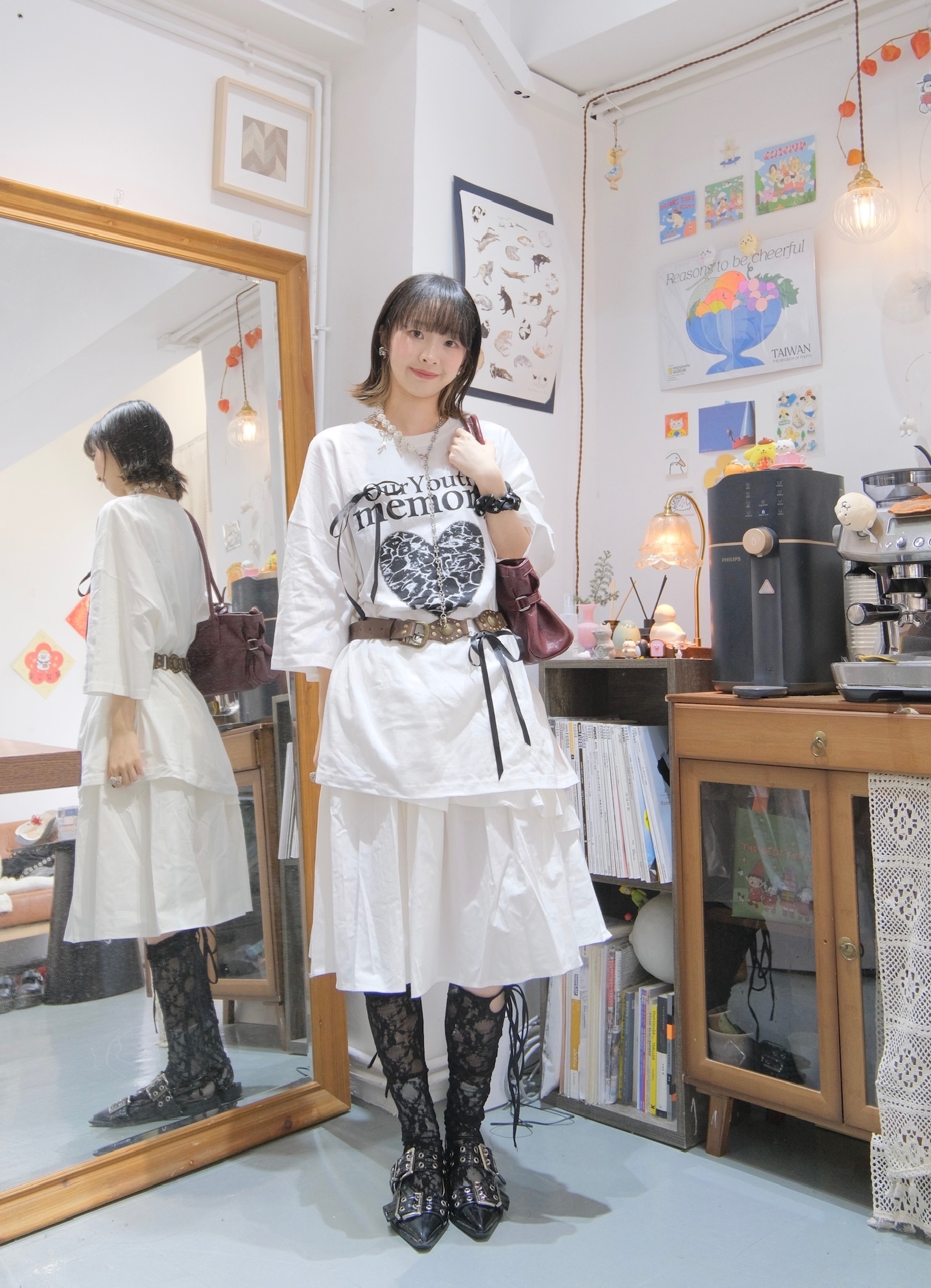 雙層斜邊中長Sk