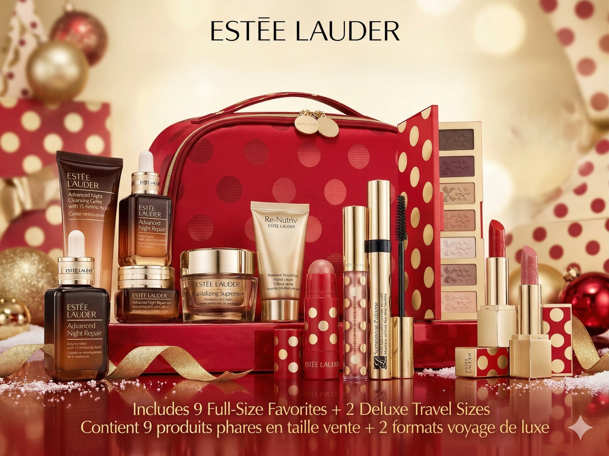 【直播】Estee Lauder LX030715 聖誕美妝禮盒