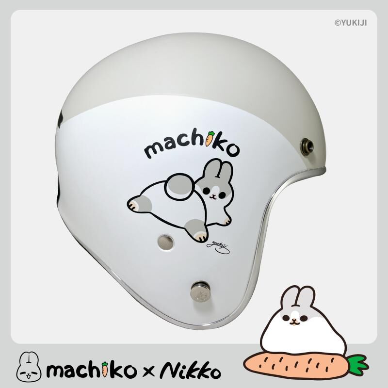 NIKKO N-401 #49 麻幾大臉 麻幾灰 復古安全帽