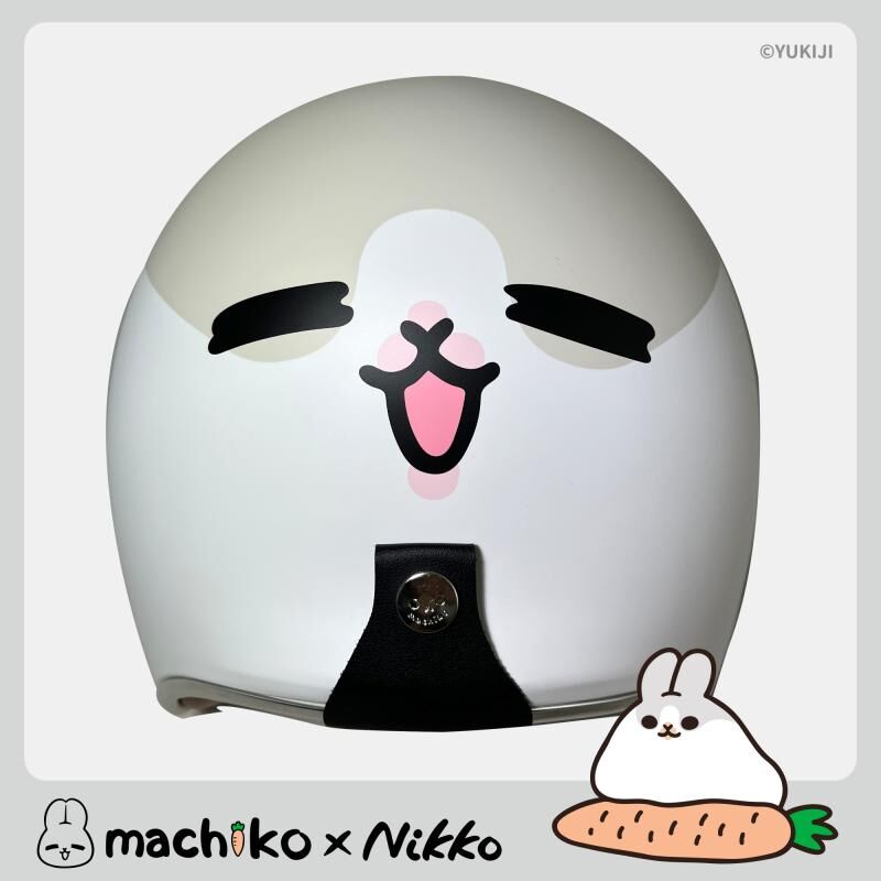 NIKKO N-401 #49 麻幾大臉 麻幾灰 復古安全帽