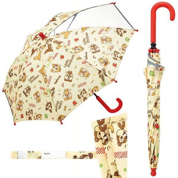 日本直送 Skater 卡通兒童雨傘 40cm -Chip n Dale