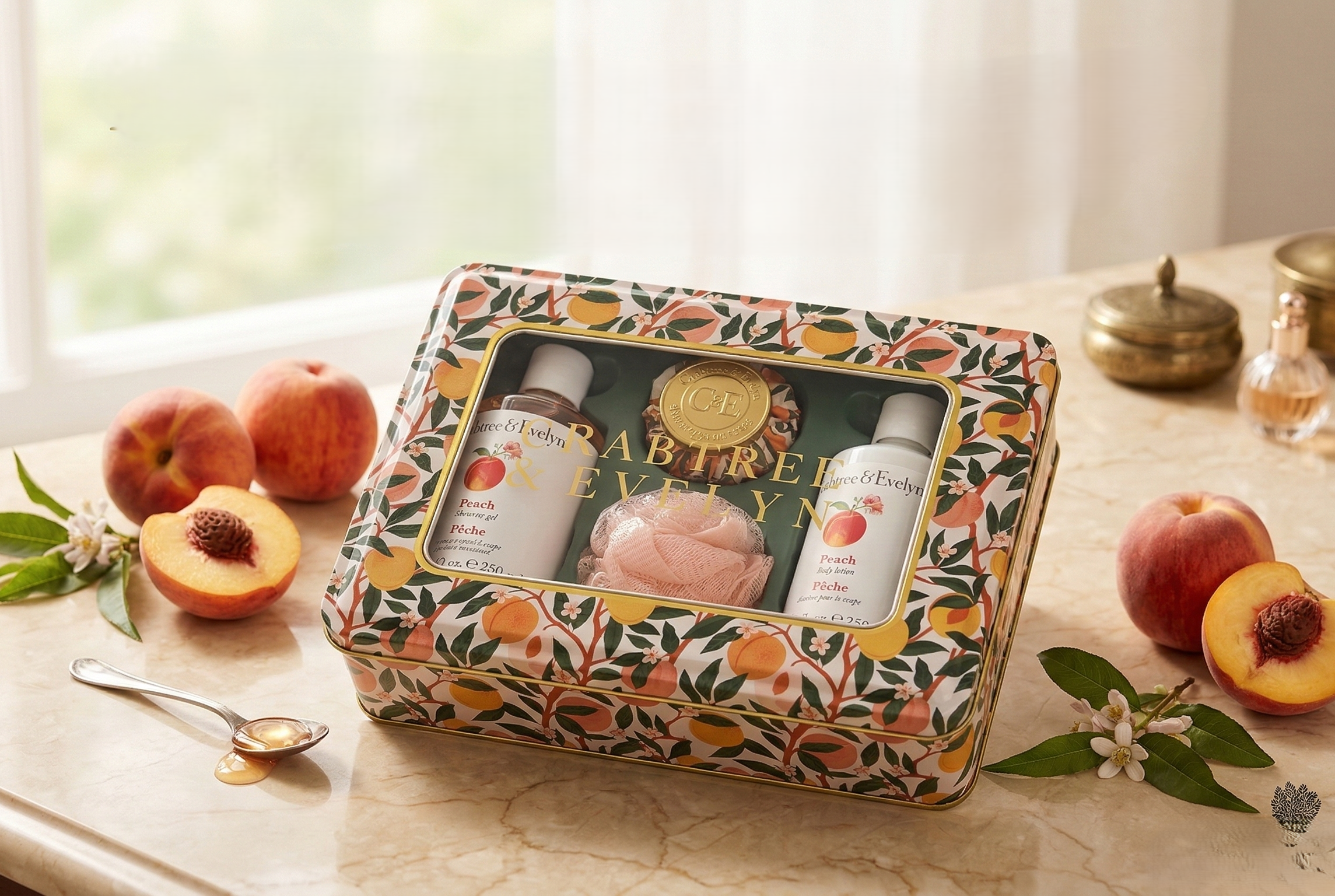 【直播】Crabtree & Evelyn LX030721 桃子口味身體護理禮盒