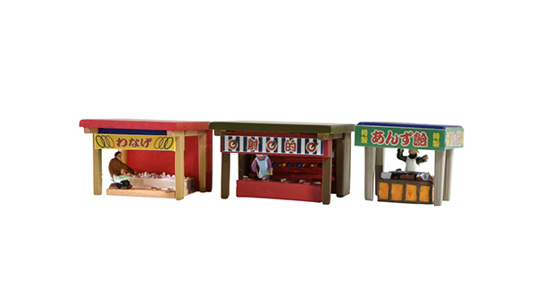 Tomytec 情景小物004-3 N規 攤販 C3