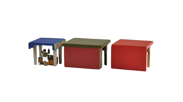 Tomytec 情景小物004-3 N規 攤販 C3