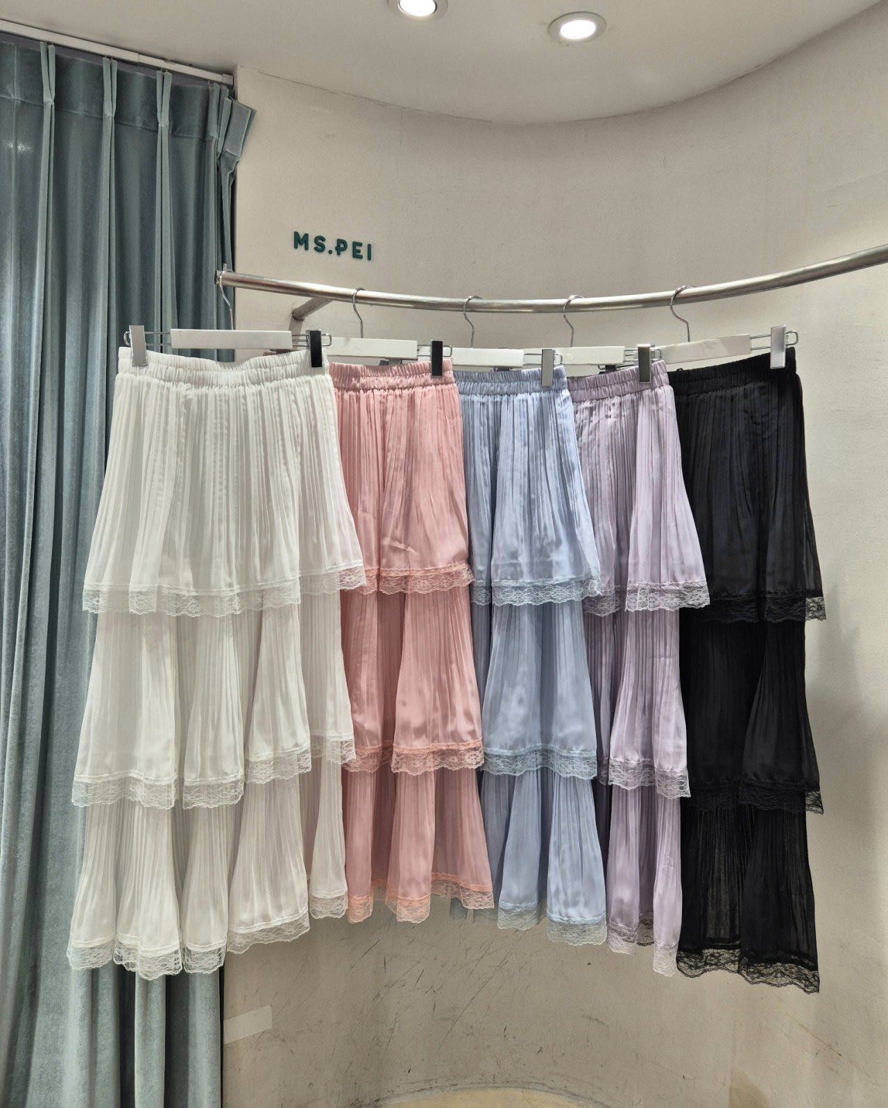 MS10E 走路帶風仙氣飄飄半截裙