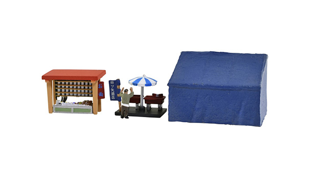 Tomytec 情景小物005-3 N規 攤販D3