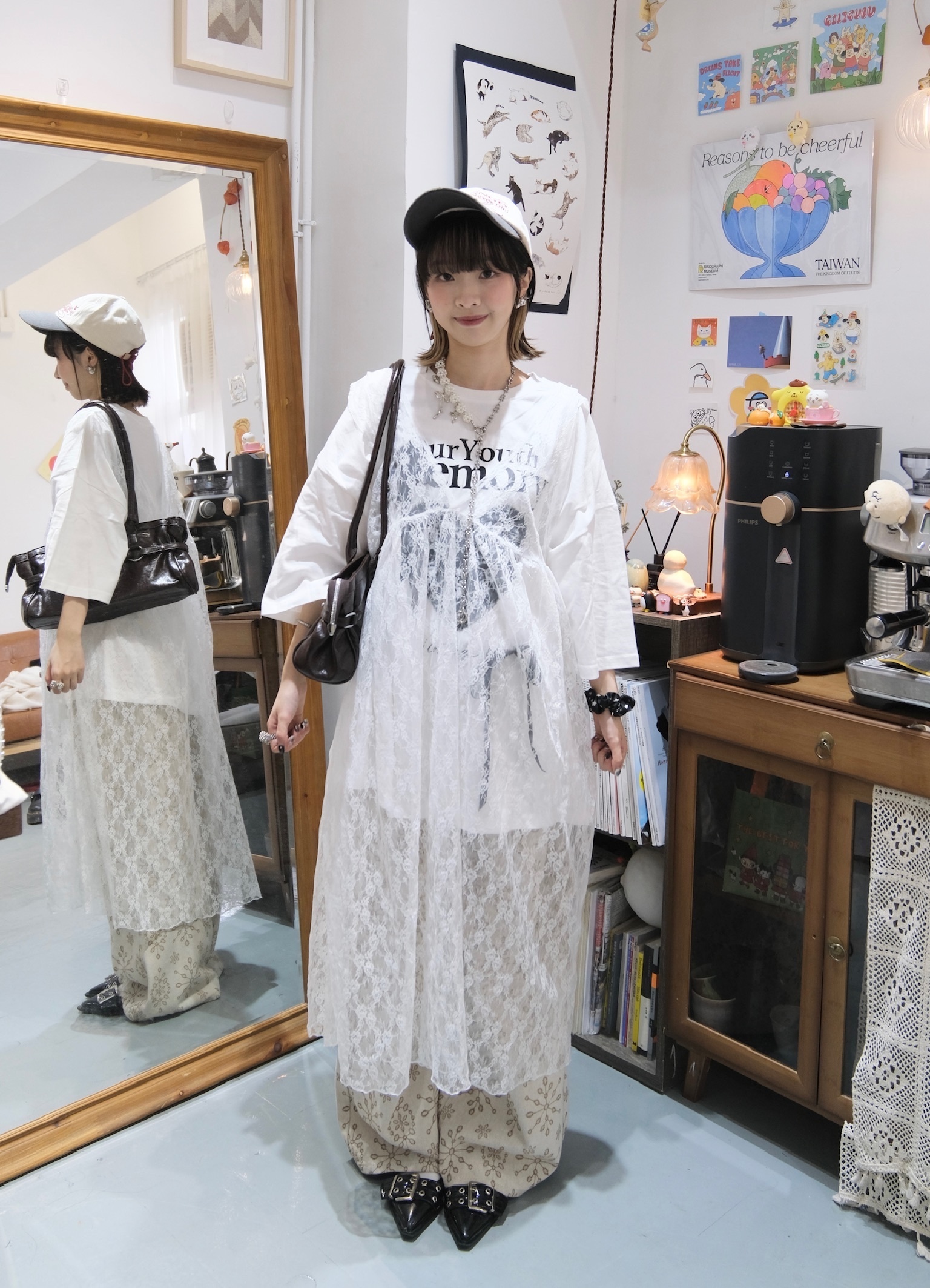 日系感LACE 長Layer