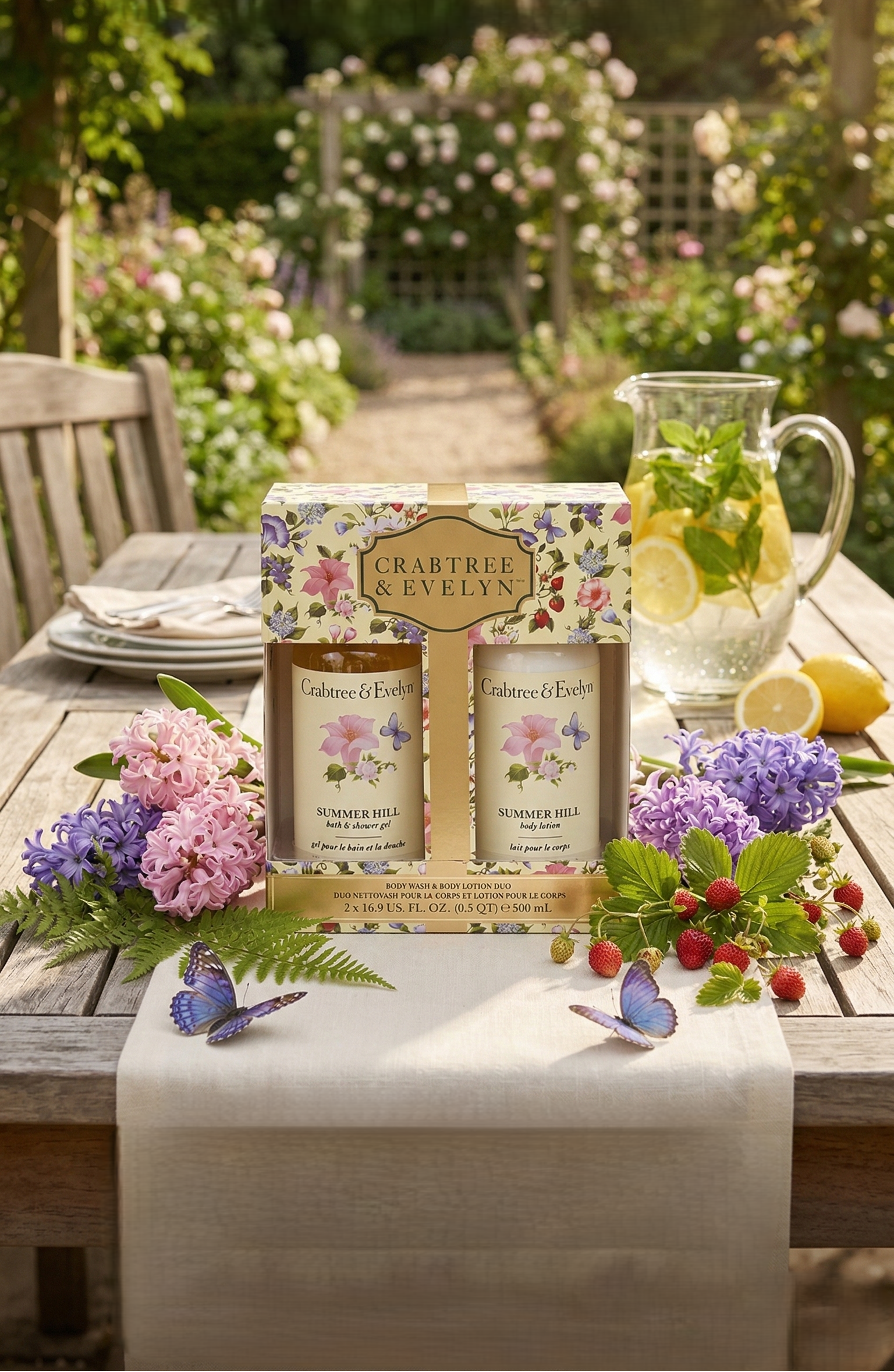 【直播】Crabtree & Evelyn LX030726 Summer Hill 沐浴潤膚套裝