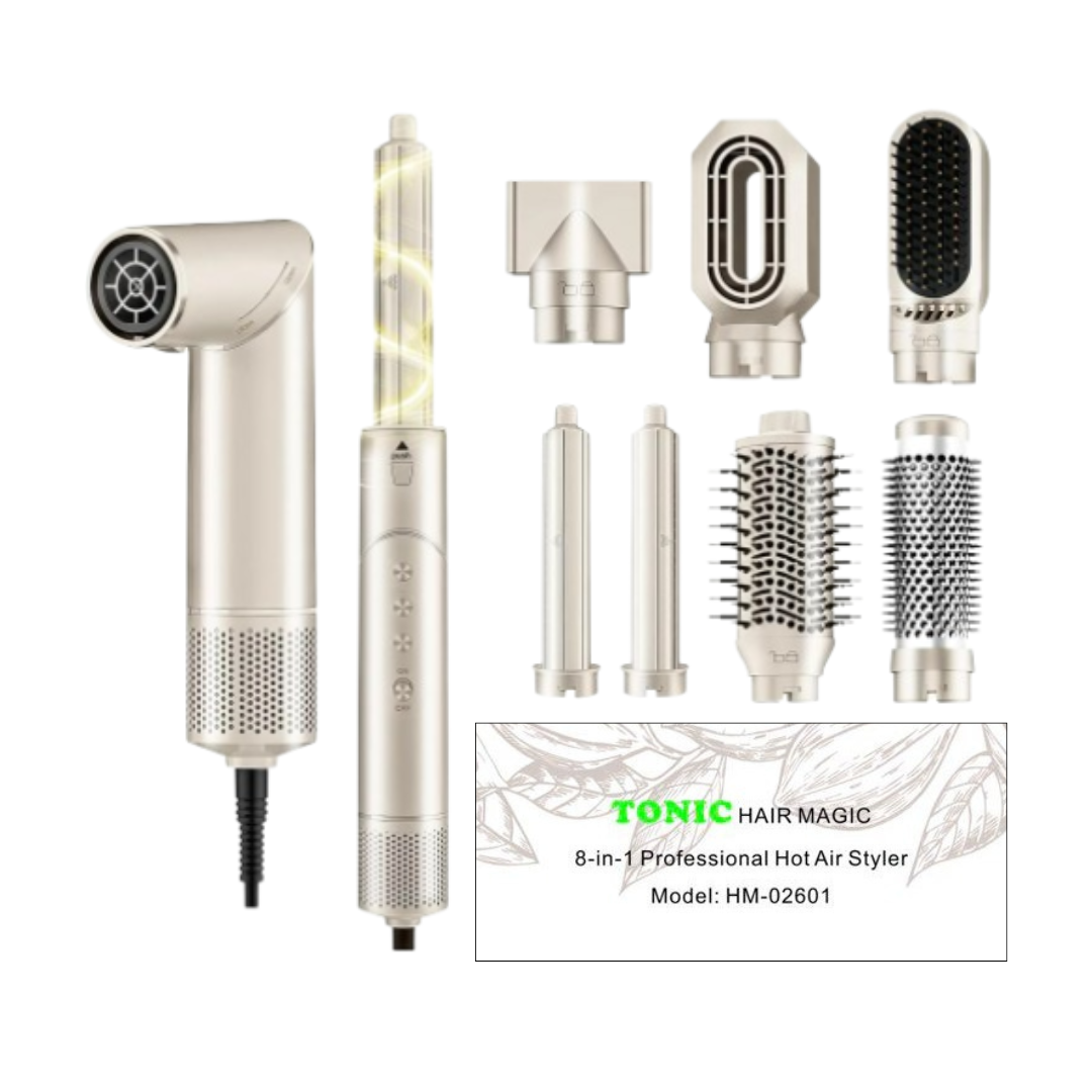 TONIC Hair Magic 8-in-1 Professional Hot Air Styler