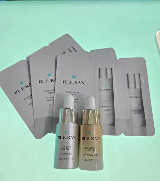 [K] REJURAN 1 TURNOVER 1  DUAL AMPOULE & 3 TONER  1 SET (KRR31)