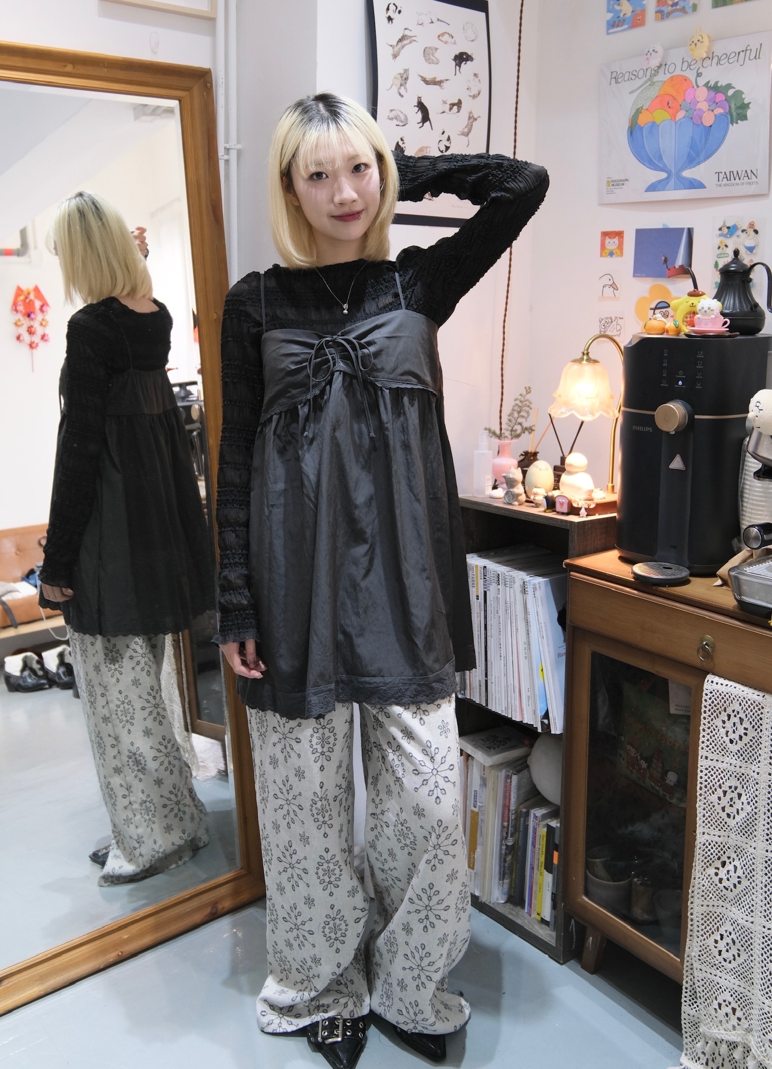 拼Lace邊索索料Layer