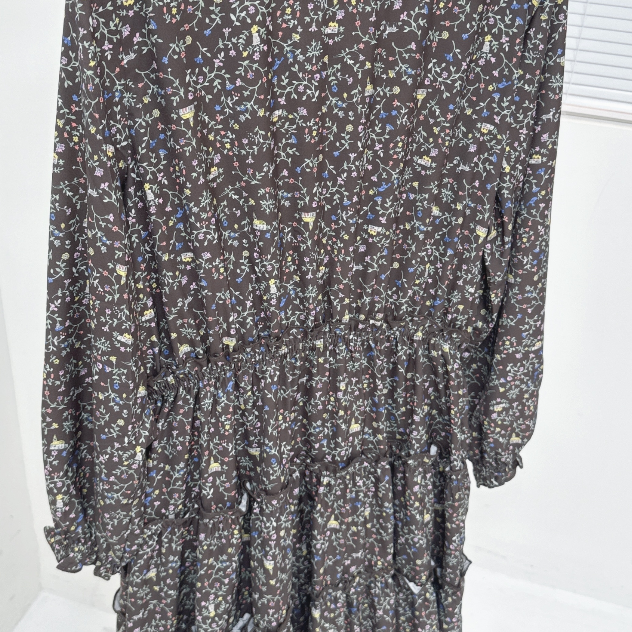 【廠家制】長袖碎花OPS (K2)