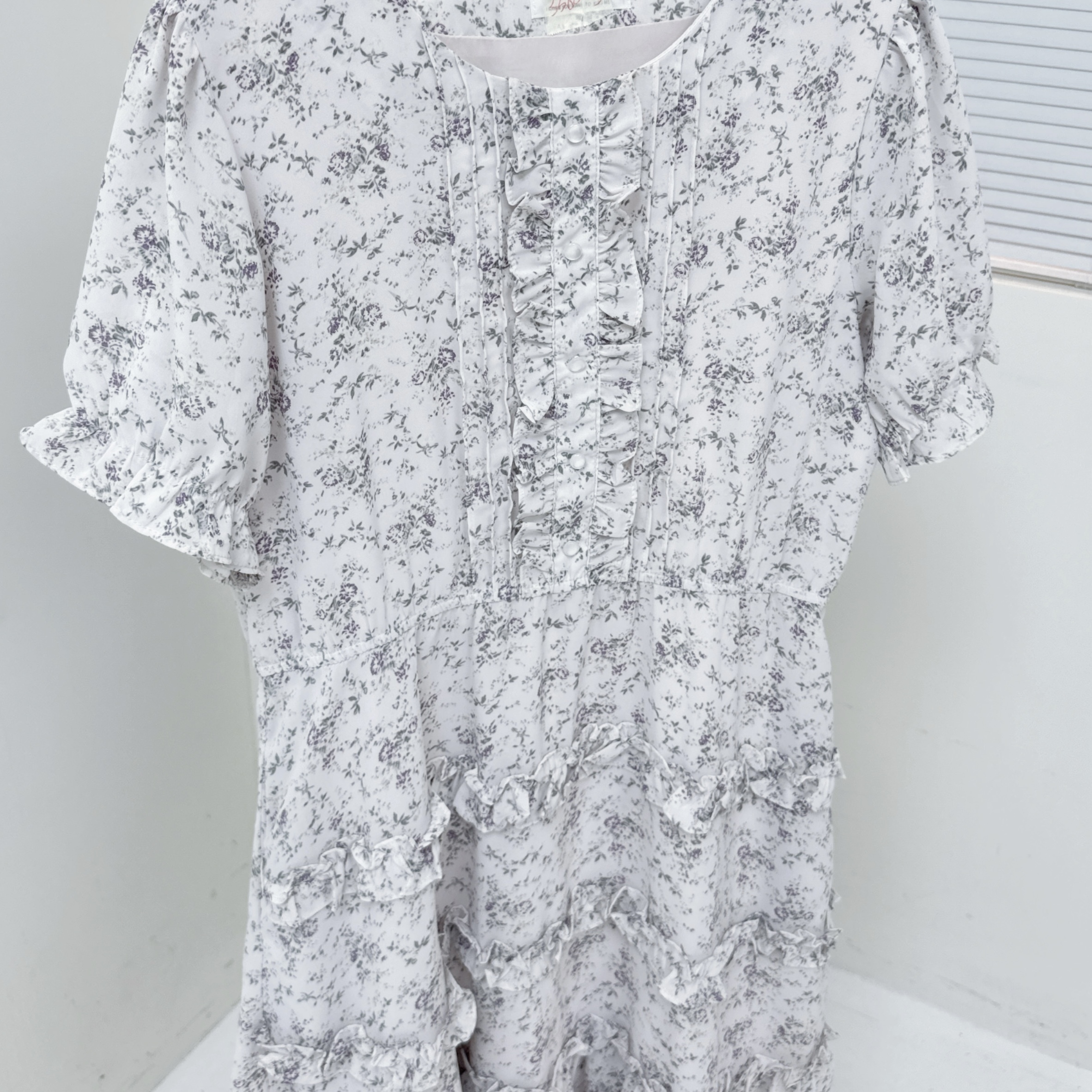 【廠家制】短袖碎花OPS (K1)