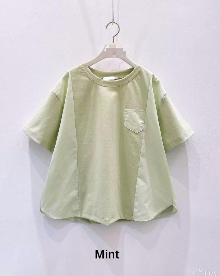 韓國高質牌子大size淨色衫