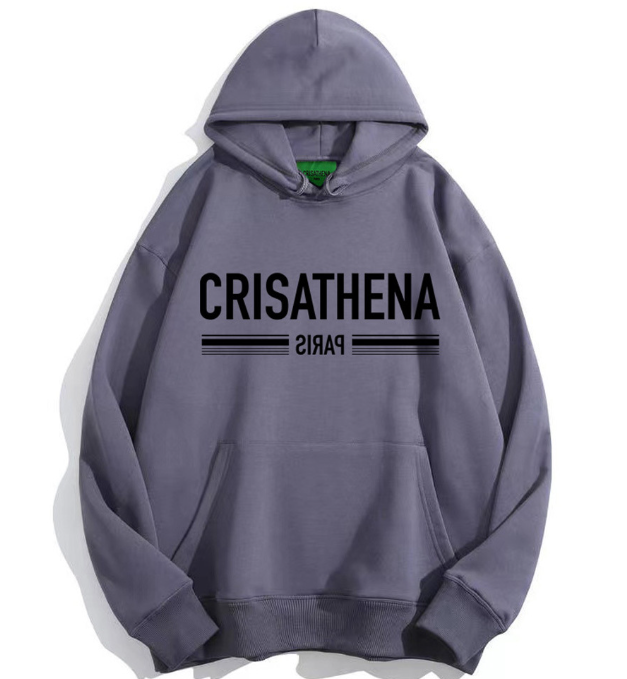 C51 Crisathena Crisathena Paris 連帽圍衣 - 灰色 GREY