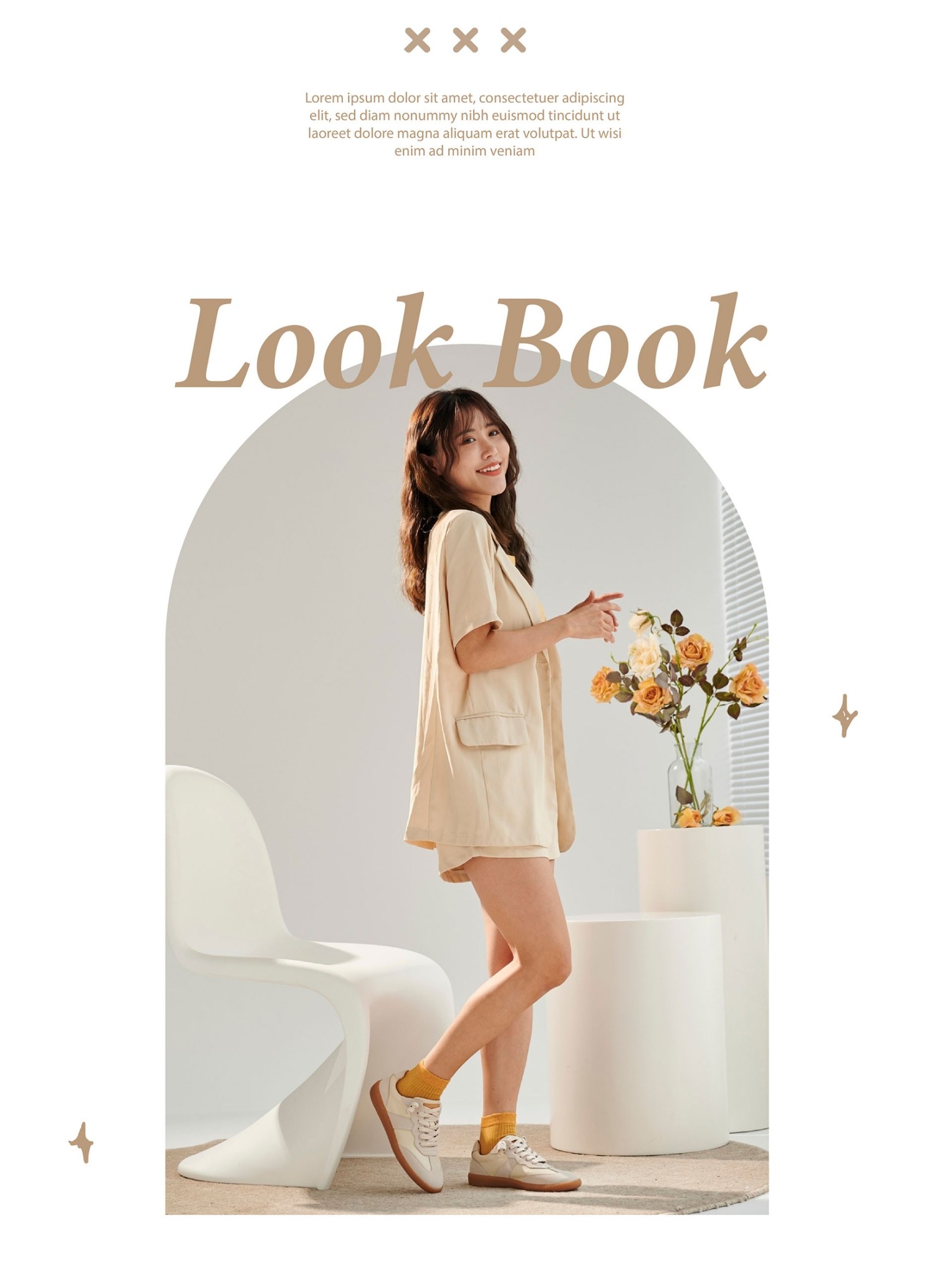 Sanly Joy 艾蜜莉真皮德訓鞋 女生全身穿搭展示 復古訓練鞋 Lookbook