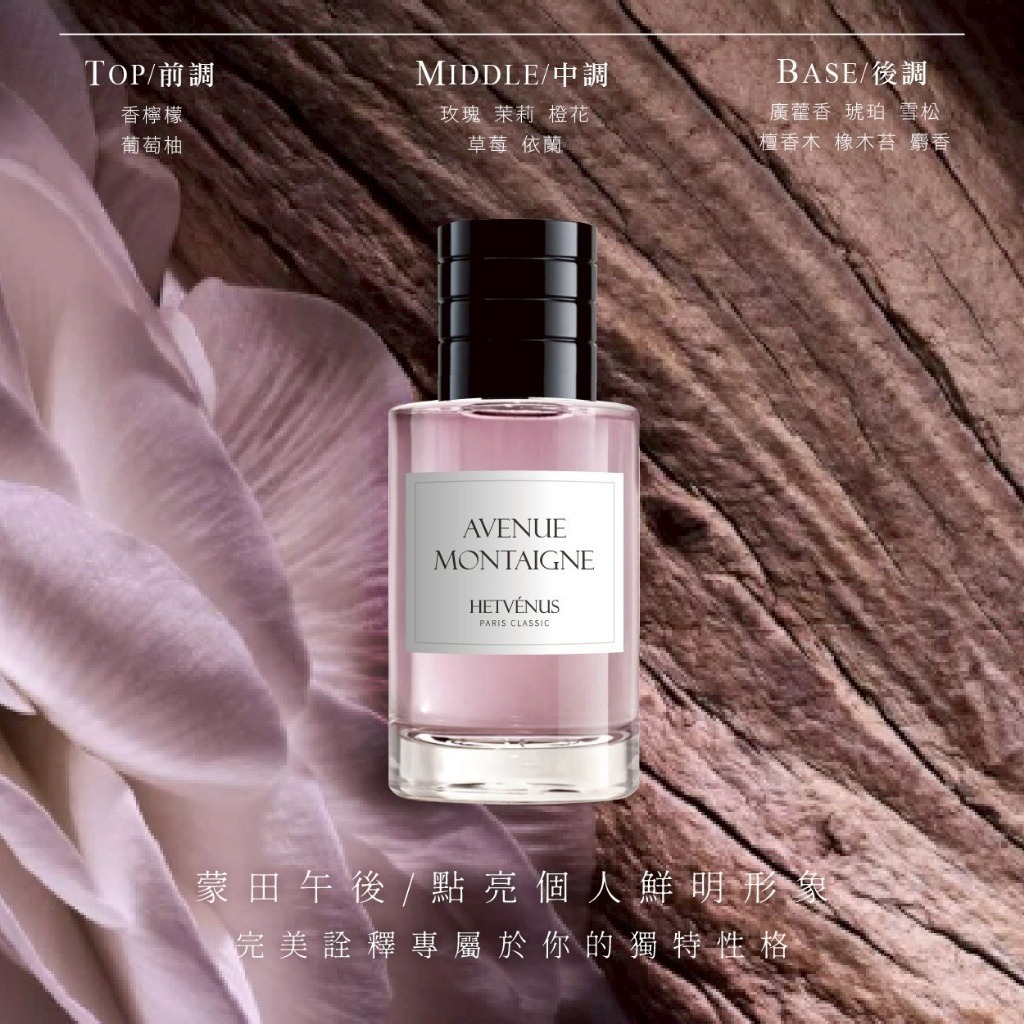 WSBB10712  HETVÉNUS®經典巴黎香氛世家系列 30ml（5月中旬 ）