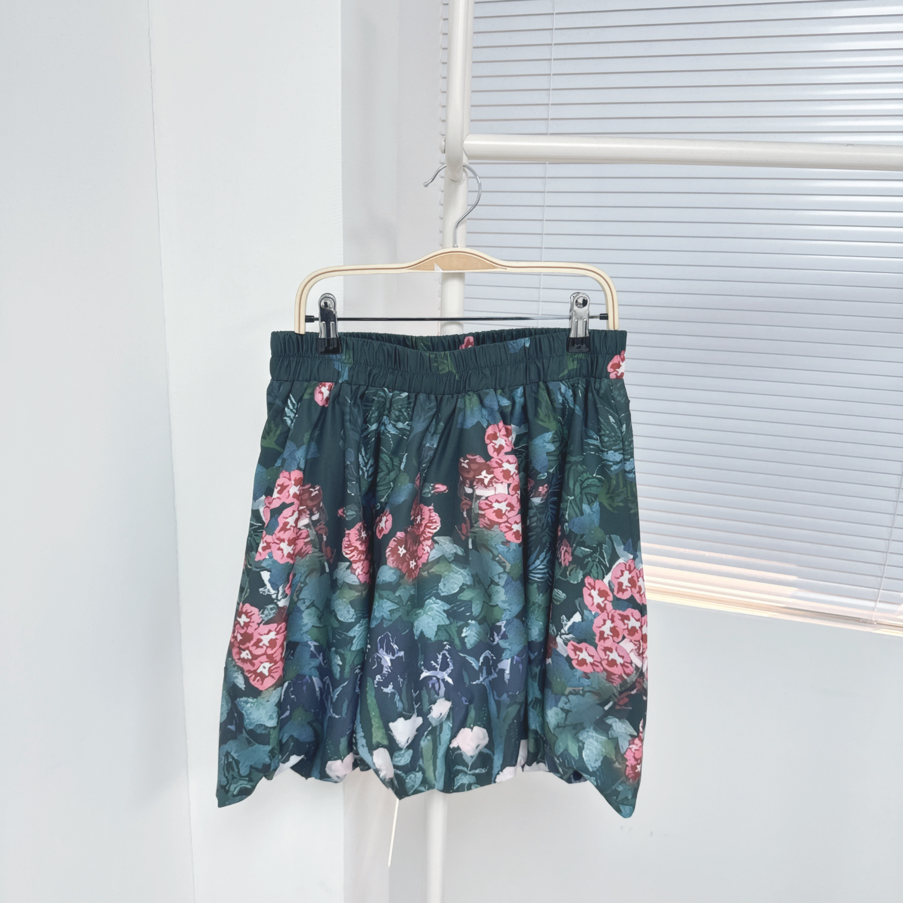 【廠家制】全橡筋腰泡泡半裙 (K75-K76)