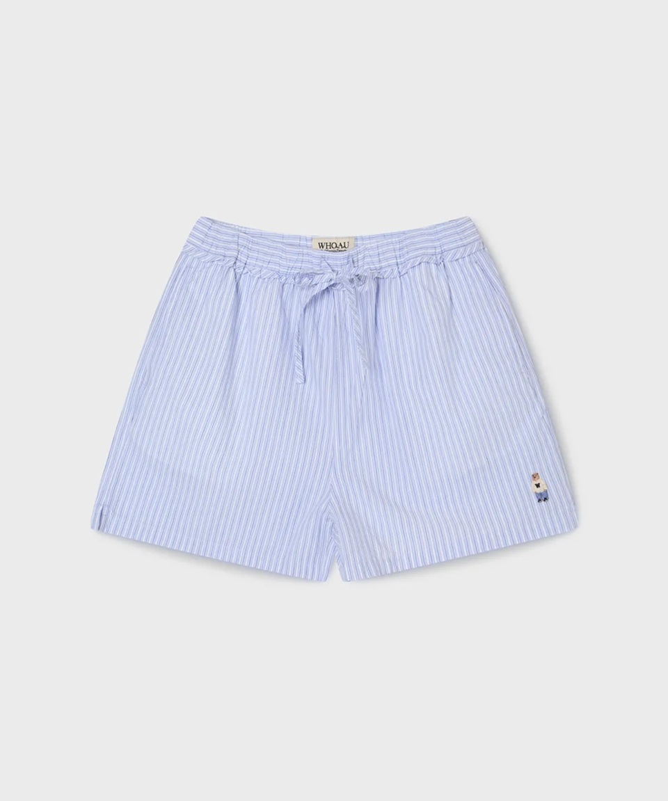 [K] WHO.A.U Steve Cotton Shorts(S, WHTHG2311F- (51)Light Blue (KWAU133)