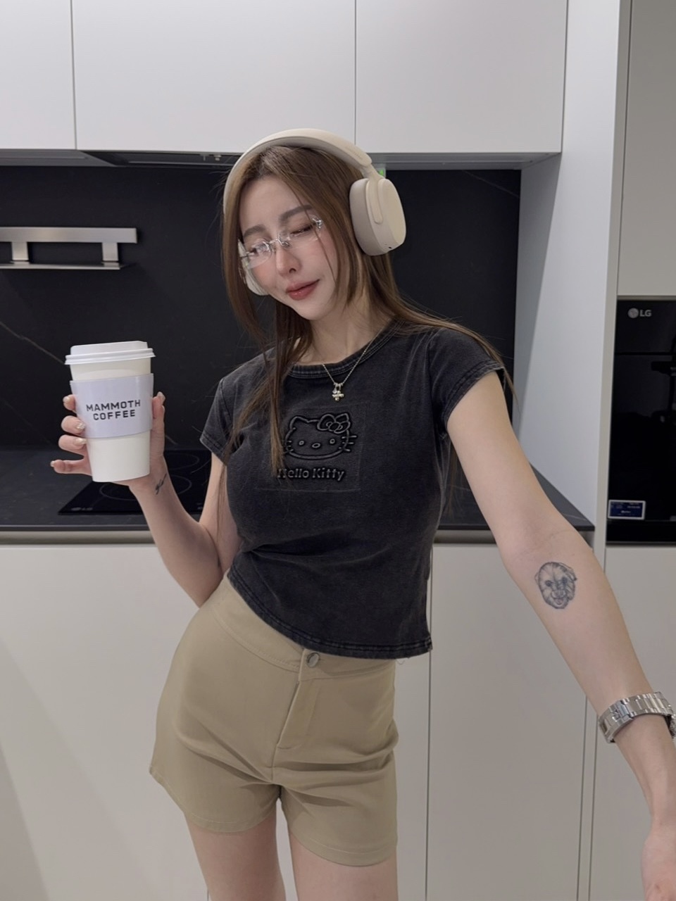 立體kiki🤍短版上衣