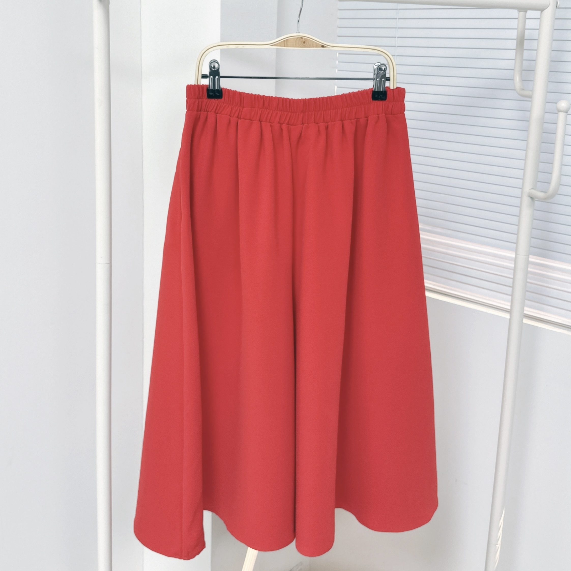 【廠家制】全橡筋淨色闊褲 (K52)