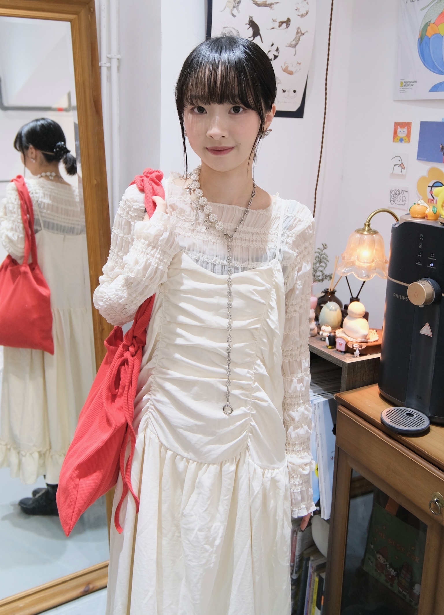 就就紗質Basic top