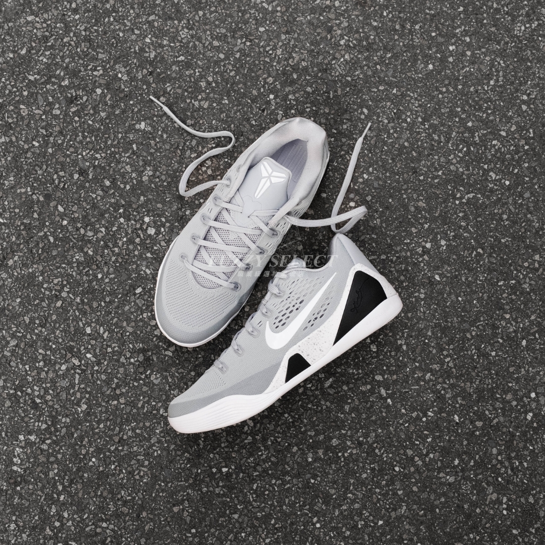 【逢甲 FUZZY】Nike Kobe 9 Protro "Wolf Grey" 灰白 IH1401-001
