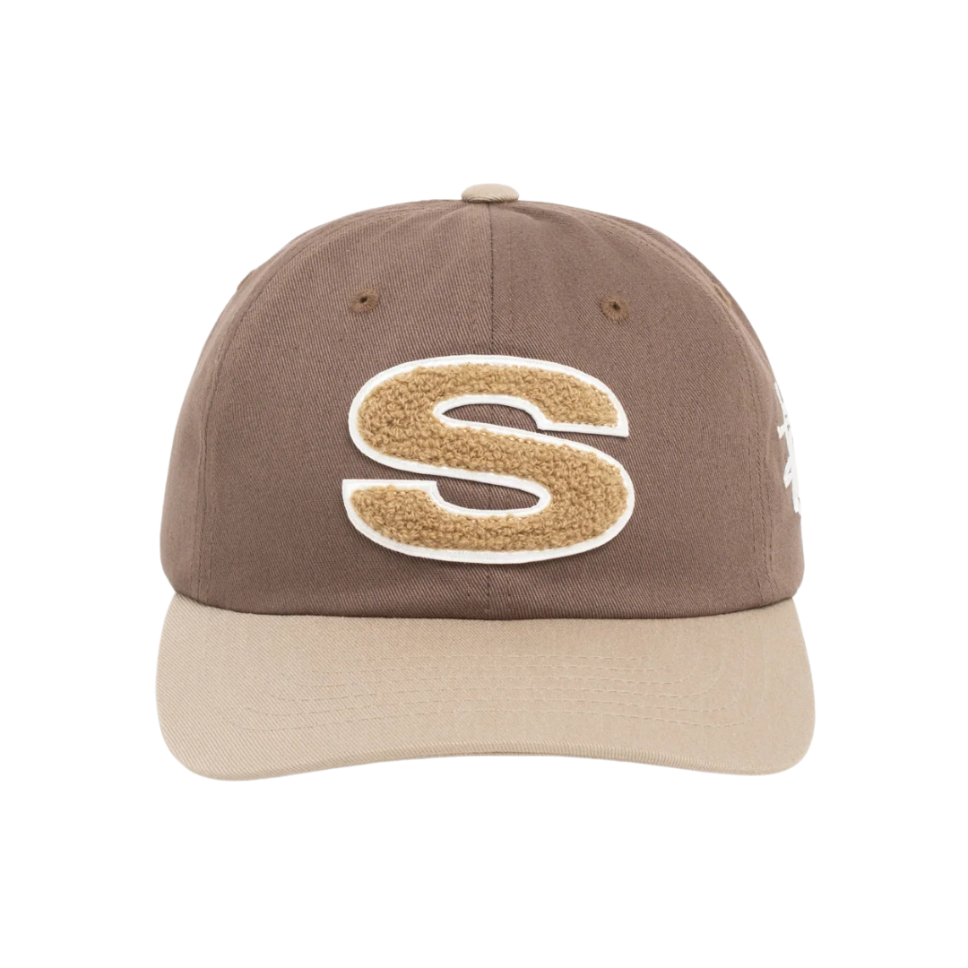 ☆ETW☆【EASY TO WEAR】Stussy LOW PROFILE CHENILLE S SNAPBACK 雪尼爾 老帽 刺繡 拼色