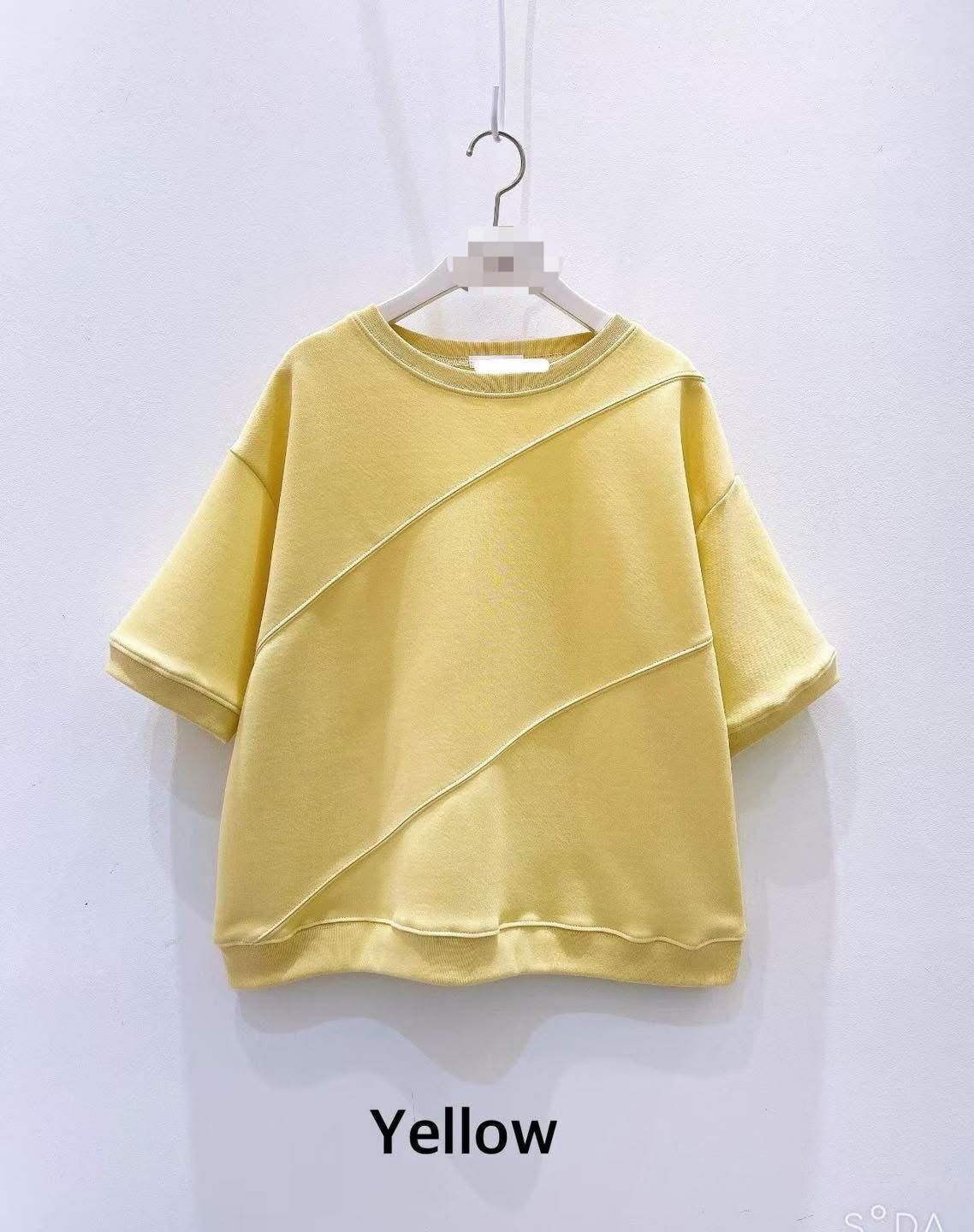 韓國高質牌子大size 淨色衫