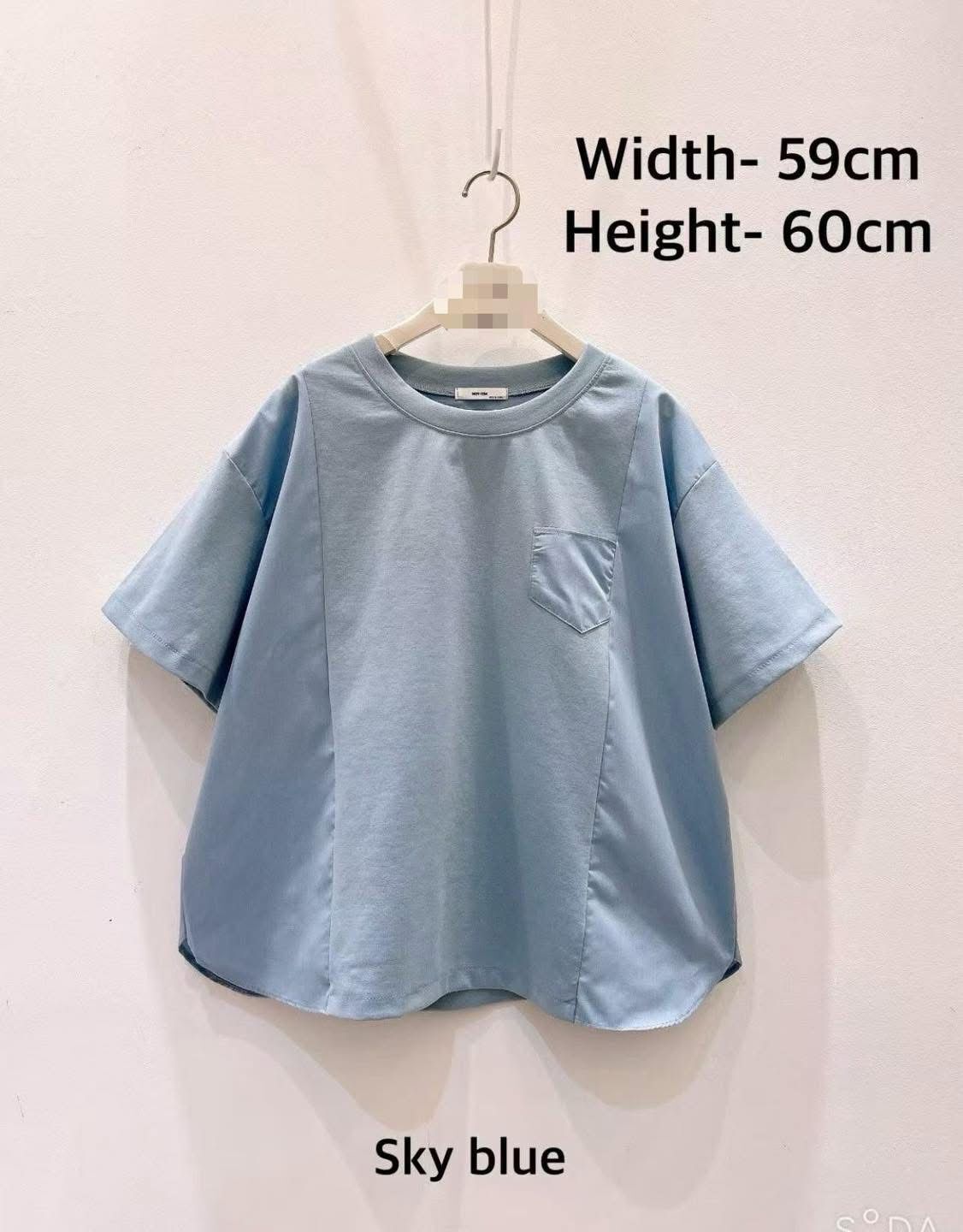 韓國高質牌子大size 淨色衫~150S