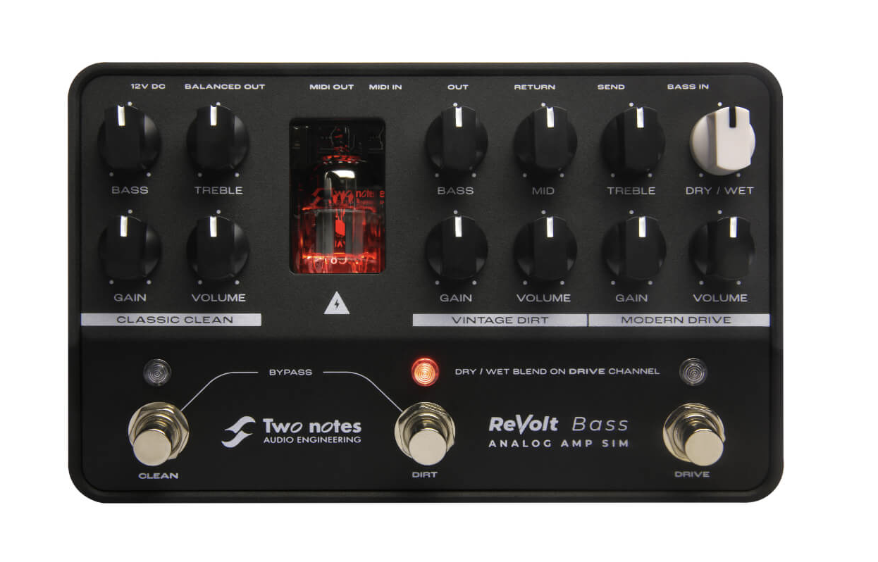 TWO NOTES TWO NOTES REVOLTBASS AMP SIM 音箱模擬效果器 — 三峽吉他 / Bass