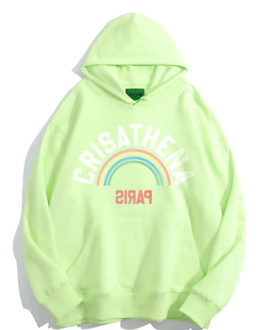 C57 Crisathena Crisathena 彩虹連帽圍衣- 綠色 Green