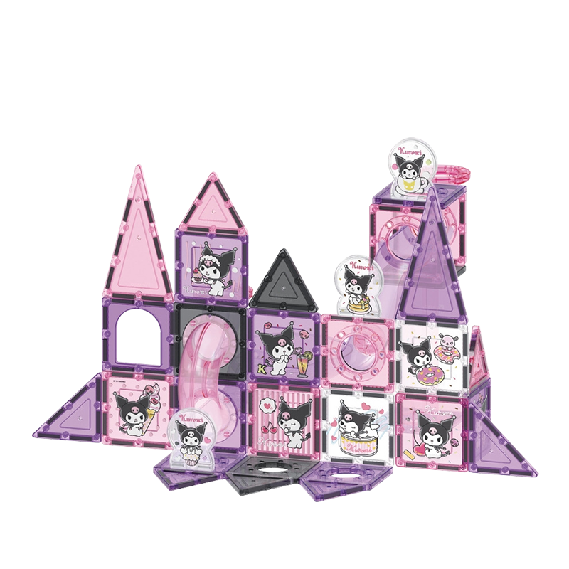 picassotiles 三麗鷗系列 軌道彩繪磁力片