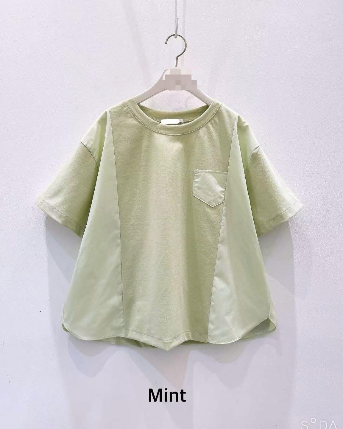 韓國高質牌子大size淨色衫