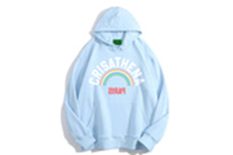 C58 Crisathena Crisathena 彩虹連帽圍衣 - 淺藍色 LTBLUE