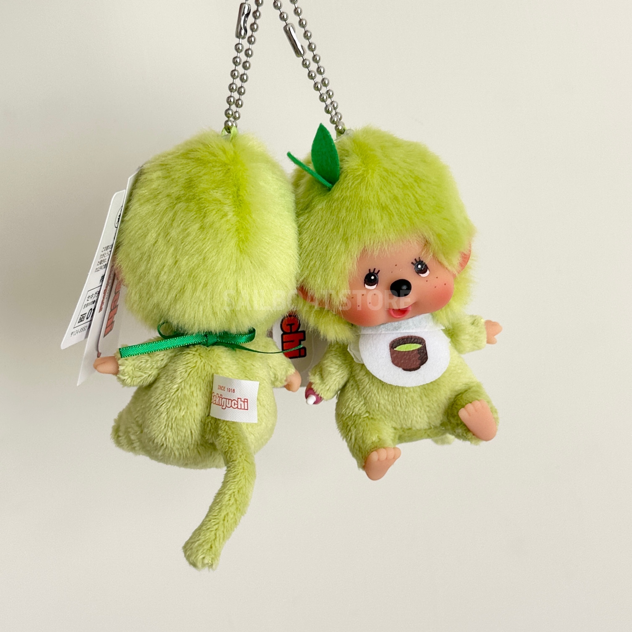 #預購 🇯🇵日本 Monchhichi 抹茶蒙奇奇 男孩款 吊飾娃娃