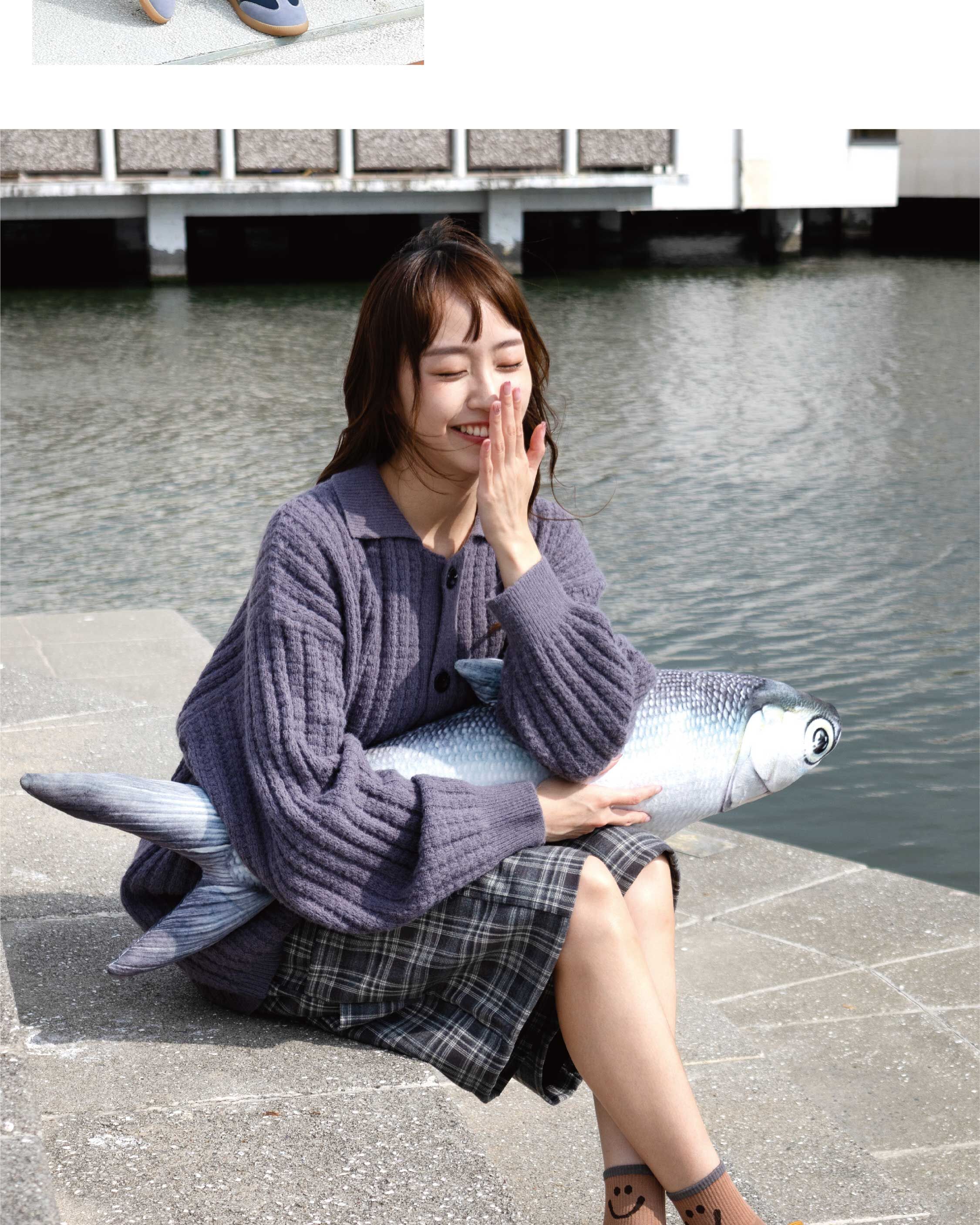 Sanly Joy 艾蜜莉真皮德訓鞋 女生日常復古德訓鞋穿搭