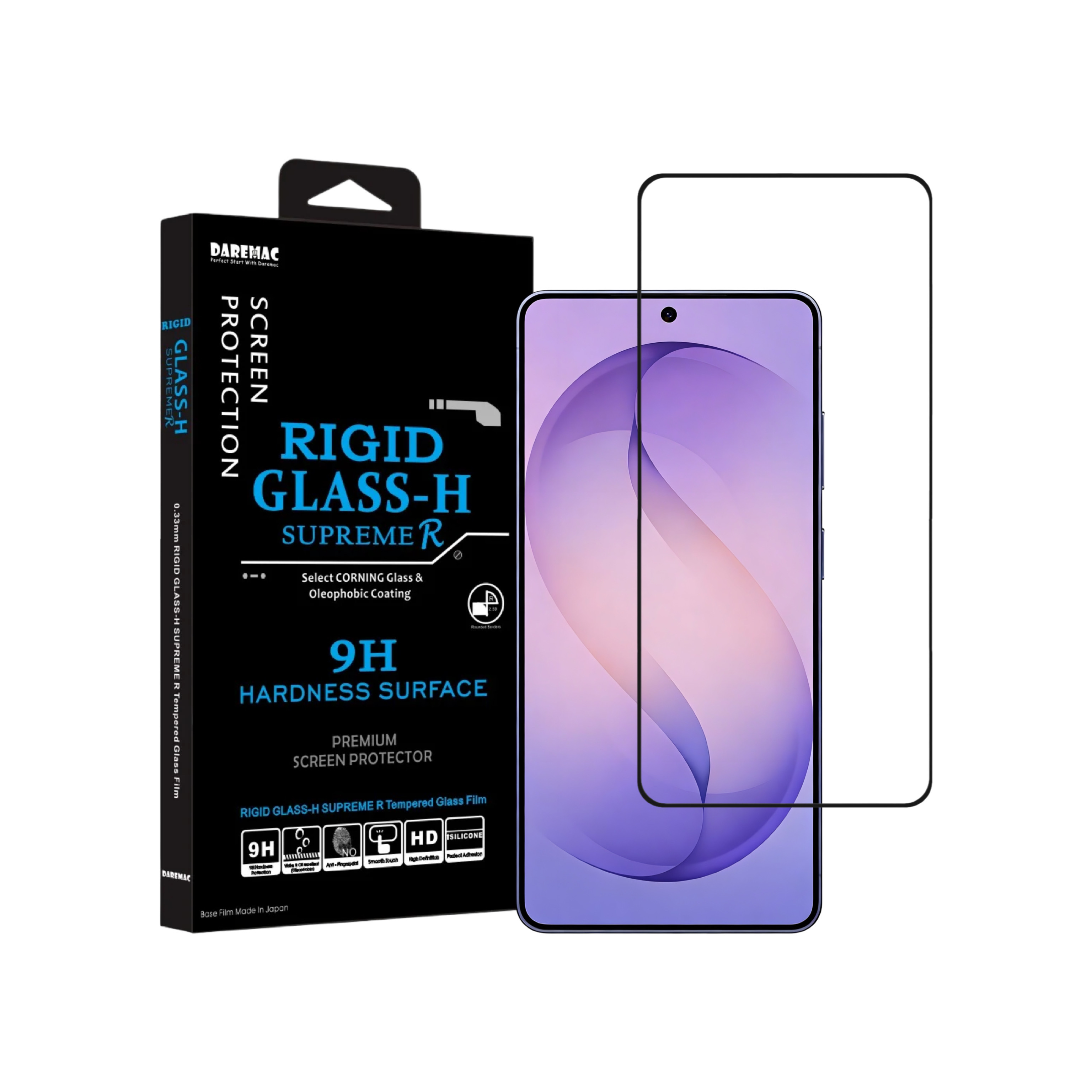 Daremac Galaxy S26 Series Rigid Glass-H 2.5D 高清康寧玻璃螢幕保護貼